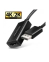 axagon RVD-HI20N Adapter aktywny DisplayPort -> HDMI 1.4, 4K/60Hz, kabel 15cm - nr 40