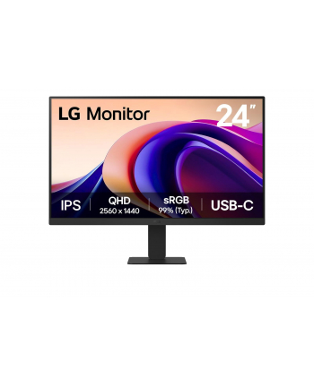 Monitor LG 24'' 24U631A-B IPS QHD 100Hz HDMI USB-C nr 2