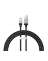 Kabel USB -> Lighting Baseus CoolPlay CAKW000501 2m 2,4A czarny - nr 1