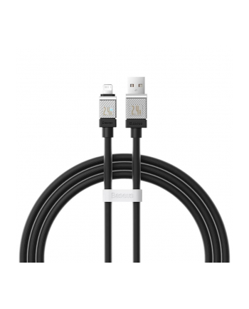 Kabel USB -> Lighting Baseus CoolPlay CAKW000501 2m 2,4A czarny