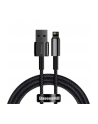 Kabel Baseus Tungsten Gold USB-A - Lightning 1m czarny - nr 1