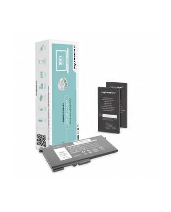 Bateria Movano do notebooka Dell Latitude 3DDDG, E5280, 5280, E5480, 5480, 5490, E5580, 5580 (11.4V) (3000 mAh)