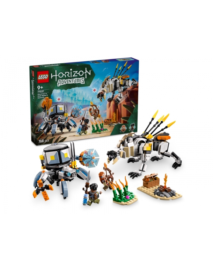 LEGO 77037 Horizon Adventures - Aloy i Varl kontra krabołaz i piłoząb główny
