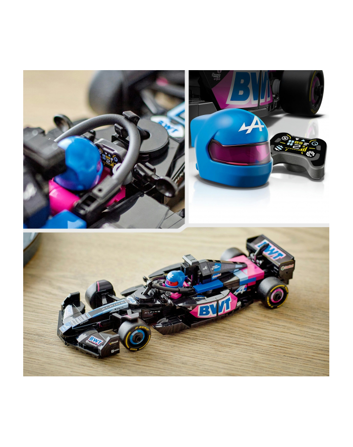 LEGO 77248 SPEED CHAMPIONS Bolid F1 BWT Alpine Team A524 główny