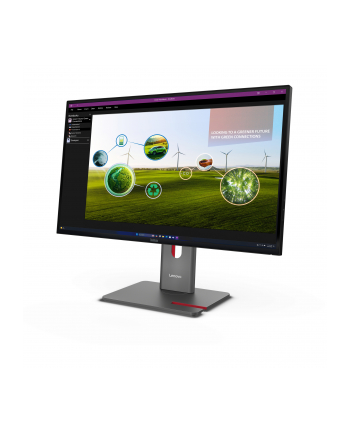 LENOVO ThinkVision P27Q-40 27inch 2560x1440 IPS 120Hz Daisy Chain KVM/eKVM USB-C 15W Factory ''brated panel Epeat Gold TCO10 nr 2