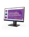 LENOVO ThinkVision T24D-40 23.8inch 1920x1080 IPS 120Hz USB-C docking 96W Daisy Chain Speakers 2x2W Epeat Gold TCO10 - nr 10