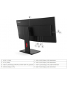 LENOVO ThinkVision T34WD-40 34inch 3440x1440 Curved VA 120Hz USB-C docking 96W Mirror power button Epeat Gold TCO10 - nr 15
