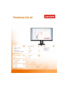 LENOVO ThinkVision E24-40 23.8inch 1920x1080 IPS 100Hz Speakers 2x2W Epeat Gold TCO10 - nr 8