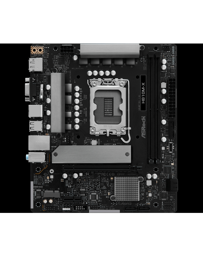 ASROCK H810M-X LGA1851 1xHDMI 1xDP 1xD-SUB MB główny
