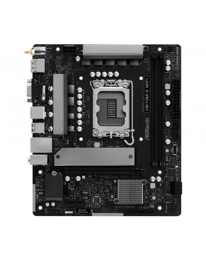 ASROCK H810M-X WiFi LGA1851 1xHDMI 1xDP 1xD-SUB MB główny