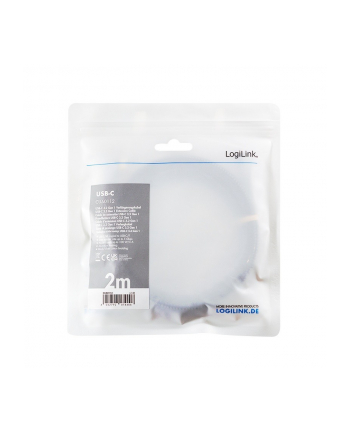 logilink Kabel USB3.2 Gen1 TypeC do USB-C/F, PD, 2m