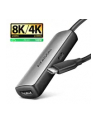 axagon RVC-HI8KPD Adapter aktywny USB-C -> HDMI 8K/60Hz, Aluminum, PD100W, 16cm kabel - nr 49