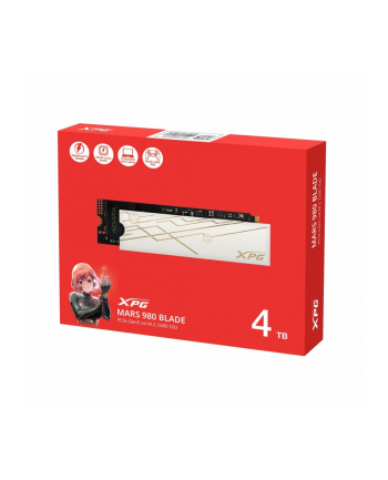 adata Dysk SSD XPG MARS 980 BLADE 4TB PCIe 5x4 14/13 GB/s M2