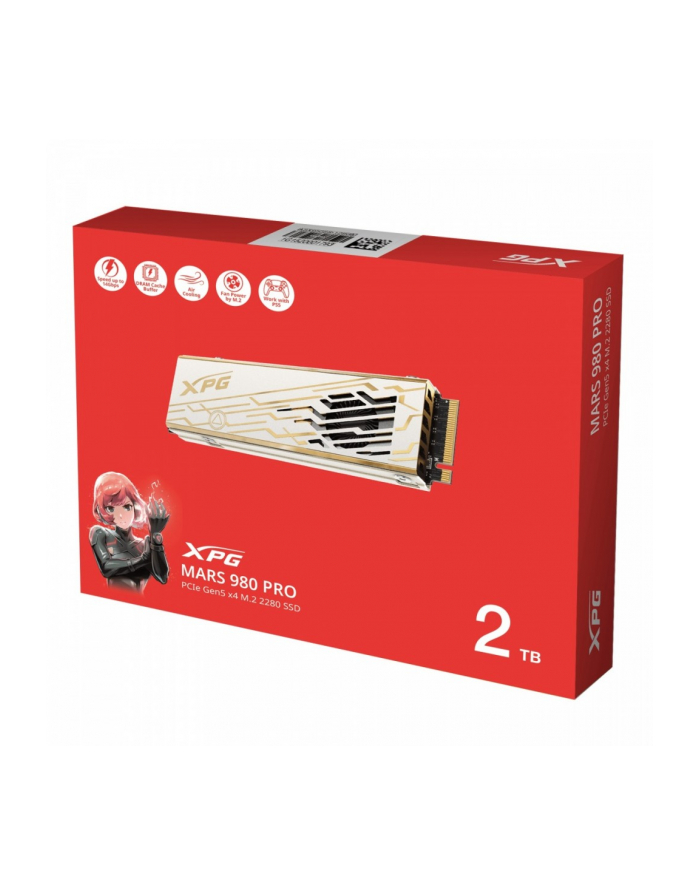 adata Dysk SSD XPG MARS 980 PRO 2TB PCIe 5x4 14/13 GB/s M2 główny