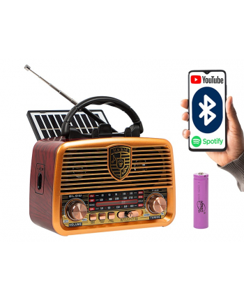 blow Radio przenośne analogowe RA10 AM/FM solarne