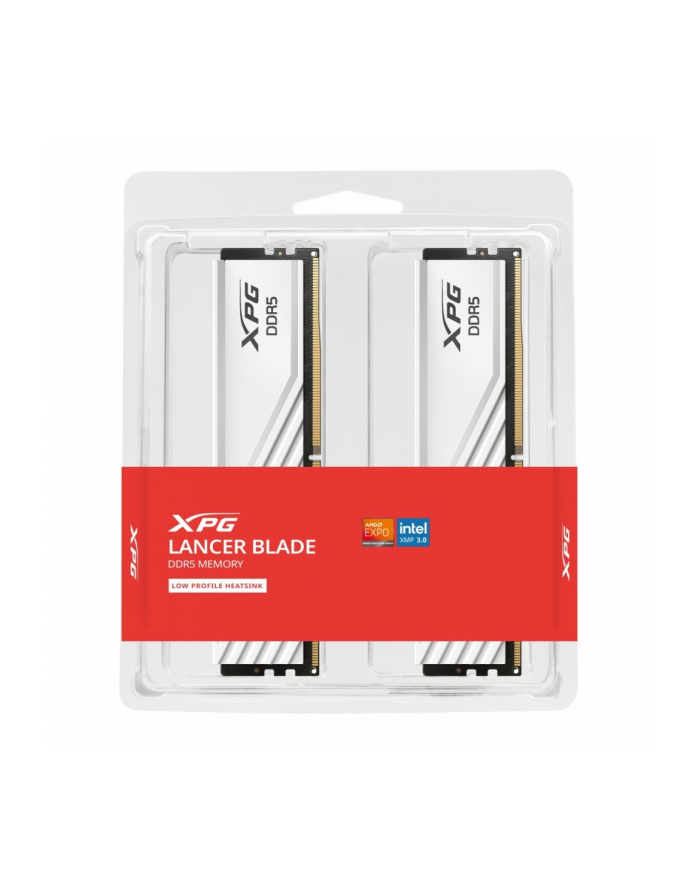 adata Pamięć XPG Lancer Blade DDR5 6000 32GB (2x16) CL36 biała główny