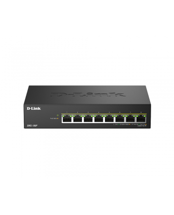 D-LINK 8 ports 2.5G/MultiGig PoE Unmanaged Switch Metal