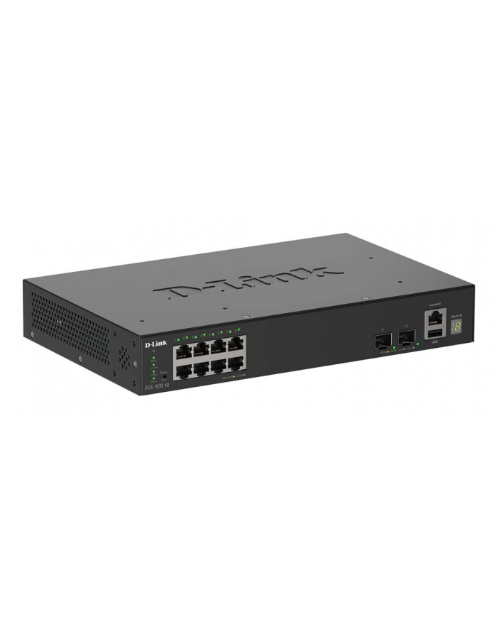 D-LINK 8 Ports GE + 2 Ports 10G SFP+ Smart Managed Switch główny