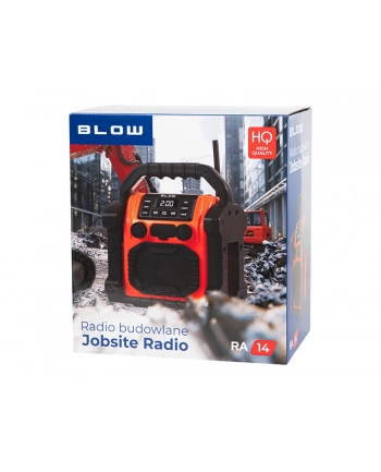 blow Radio przenośne RA14 AM/FM budowlane