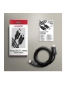 axagon RVD-HI20C2 Adapter aktywny DisplayPort -> HDMI 1.4, 4K/60Hz, kabel 1,8m - nr 46