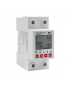 Przekaźnik Qoltec 63A na szynę DIN z licznikiem energii elektyrcznej | Timer | TUYA | Wi-Fi | LED - nr 1