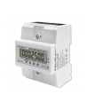 Miernik zużycia enrgii Qoltec na szynę DIN | Trójfazowy elektroniczny licznik | 400V | 100A | LCD | 4P - nr 1