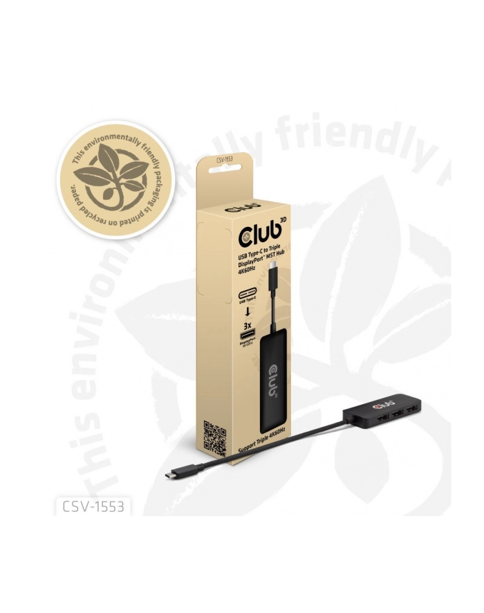 Club3D USB-C adapter 0.17 m (CSV1553) główny