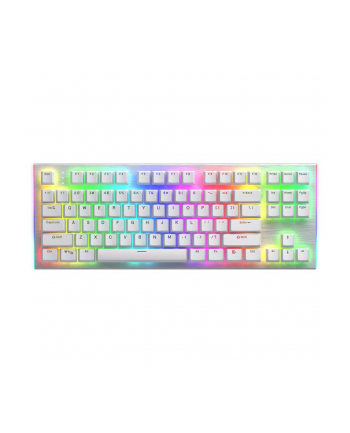 Klawiatura przewodowa Hator GRAVITY X TKL HTK551 MECHANICZNA podświetlana RGB gaming  Aurum Orange Linear biała