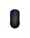 Mysz bezprzewodowa Hator QUASAR 3 HTM730 optyczna 12000dpi 2.4 GHz + Bluetooth AKUMULATOR 6 przycisków Gaming RGB PixArt PMW 3311 czarna - nr 1