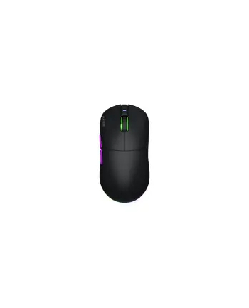 Mysz bezprzewodowa Hator QUASAR 3 ULTRA HTM770 8K optyczna 30000dpi 2.4 GHz + Bluetooth AKUMULATOR 6 przycisków Gaming RGB PixArt PAW 3950 czarna