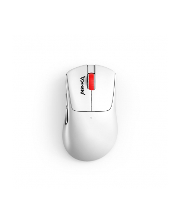 Mysz bezprzewodowa Monka RAPID optyczna 12000dpi 2.4 GHz + Bluetooth biała AKUMULATOR 6 przycisków gaming