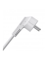 qoltec Kostka zasilająca przedłużacz 6w1 z podświetlanym włącznikiem |  3x AC | 2x USB | 1x USB-C PD 20W | biała | kabel 2m - nr 3