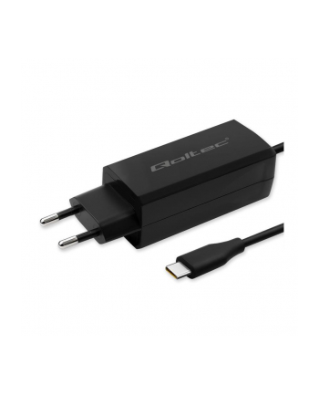 Ładowarka sieciowa Qoltec 90W GaN Super Fast | 5-20V | 3-4.5A | USB-C 3.1 | Laptop | Smartfon | Tablet