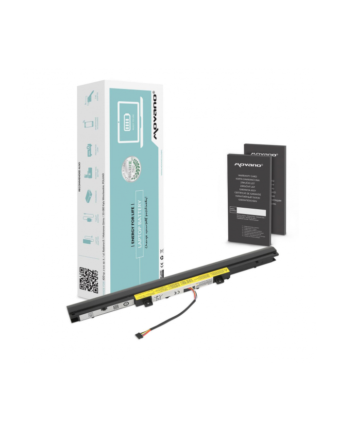 Bateria Movano do Lenovo IdeaPad V310-14ISK, V310-15ISK, L15C4A02, L15L4A02 (14.4V-14.8V) (2200 mAh) główny