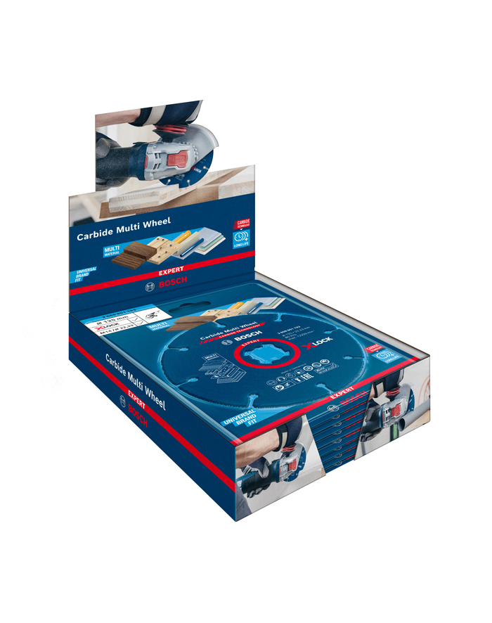 Bosch EXPERT Carbide Multi Wheel X-LOCK 125x22,23mm 10szt. 2608901195 główny