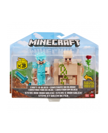 Minecraft Figurki podstawowe 2-pak zestaw GTT53 MATTEL
