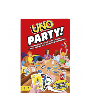 UNO PARTY gra karciana HMY49 MATTEL