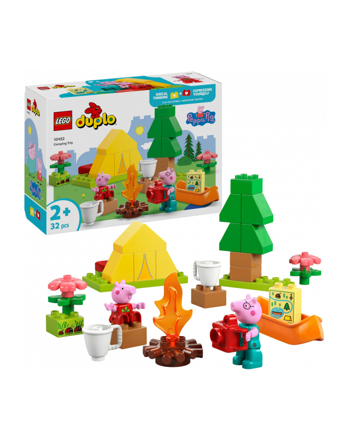 LEGO 10452 DUPLO Świnka Peppa Wyprawa na biwak główny