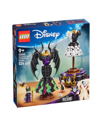 LEGO 43262 DISNEY Classic Suknie Diaboliny i Cruelli De Mon nr 1