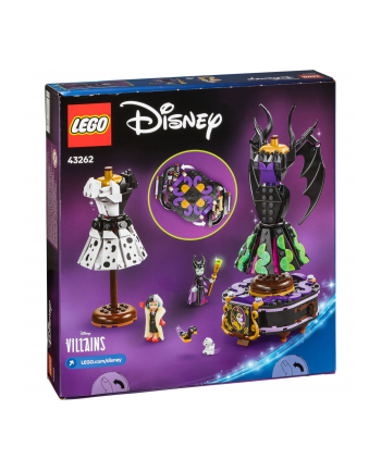 LEGO 43262 DISNEY Classic Suknie Diaboliny i Cruelli De Mon nr 2