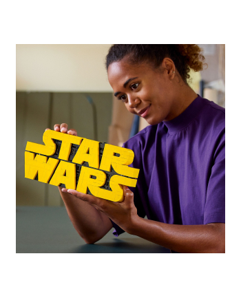 LEGO 75407 STAR WARS Logo Star Wars zbudowane z klocków nr 1