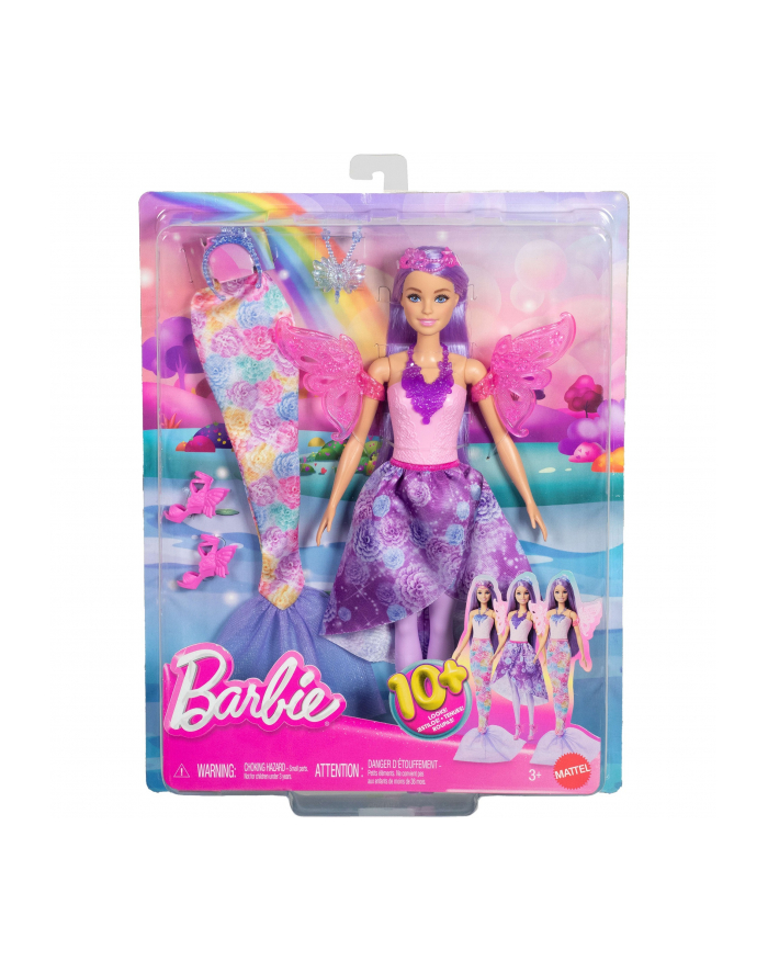 Lalka Barbie Baśniowe przebieranki JCP74 MATTEL główny