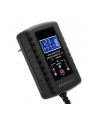 qoltec Automatyczna ładowarka do akumulatora AGM GEL STD 6V/12V | 2A |  Prostownik z funkcją naprawy i wyświetlaczem LED - nr 1