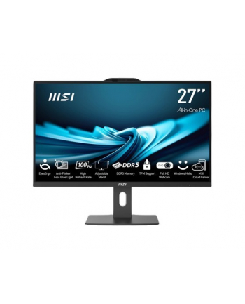 msi Komputer PRO AP272P 14M-495EU WIN11PRO/i7-14700/16GB/1T/INT UHD/Czarny/27 ''