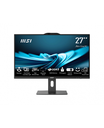 msi Komputer PRO AP272P 14M-495EU WIN11PRO/i7-14700/16GB/1T/INT UHD/Czarny/27 ''