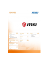 msi Monitor 23.6 cala G24C4 E2 LED/FHD/Curved/180Hz/BIAŁY - nr 2