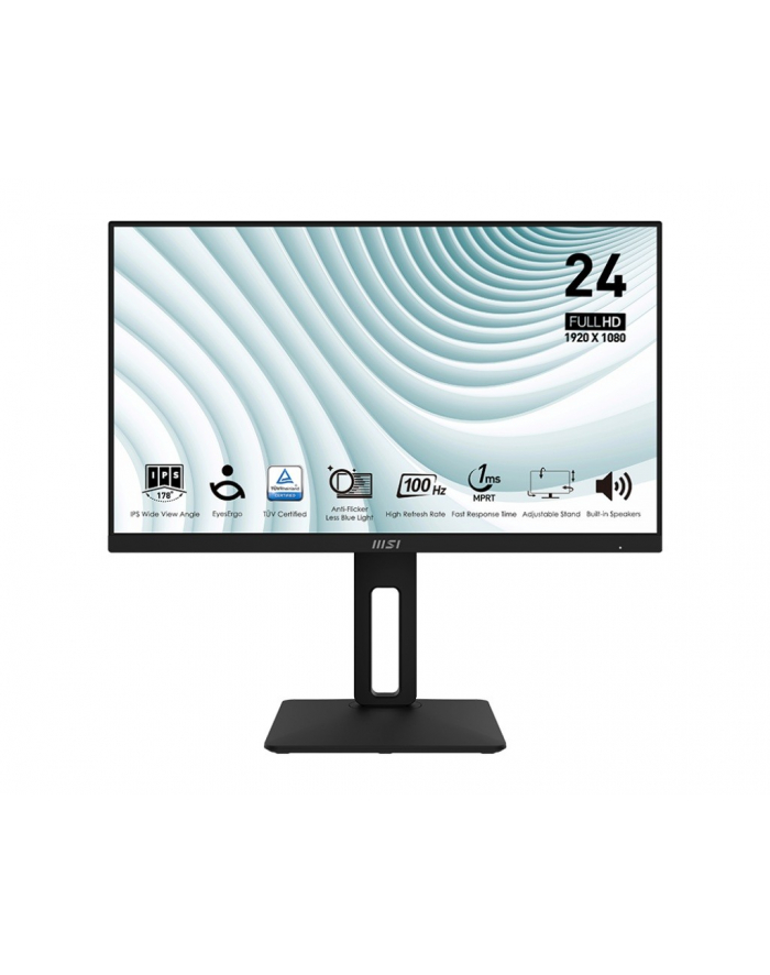 msi Monitor 23.8 cala PRO MP242AP LED/FHD/Flat/100Hz/czarny główny