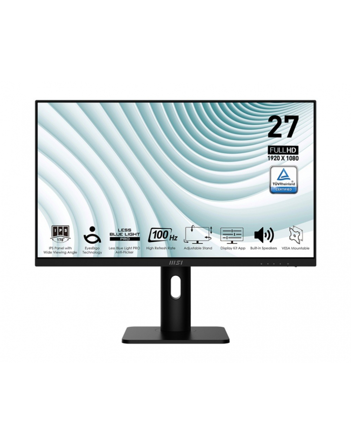 msi Monitor 27 '' PRO MP273AP LED/FHD/Flat/100Hz/czarny główny