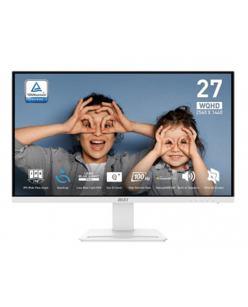 msi Monitor PRO MP273QW E2 27 '' LED/FHD/Flat/100Hz/White