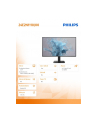 philips Monitor 24E2N1110 23.8 cala IPS 120Hz HDMI VGA - nr 7